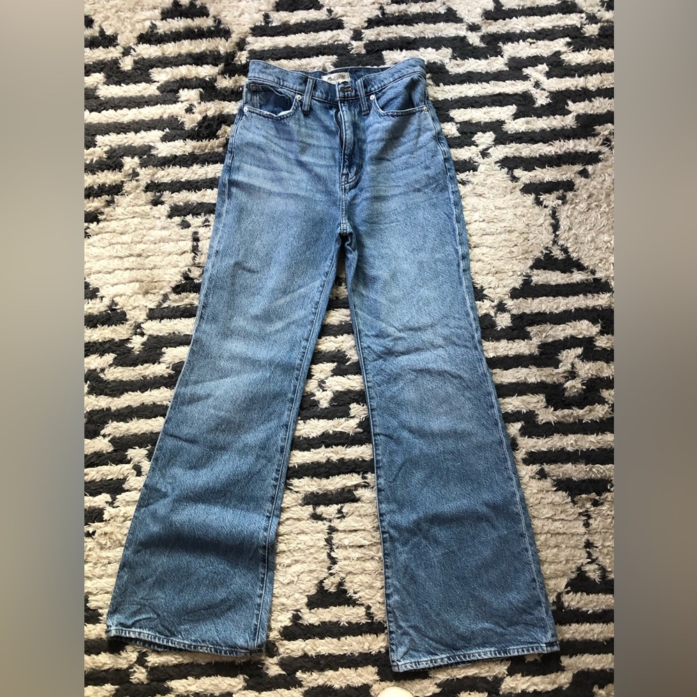 Madewell Baggy Flare Jeans